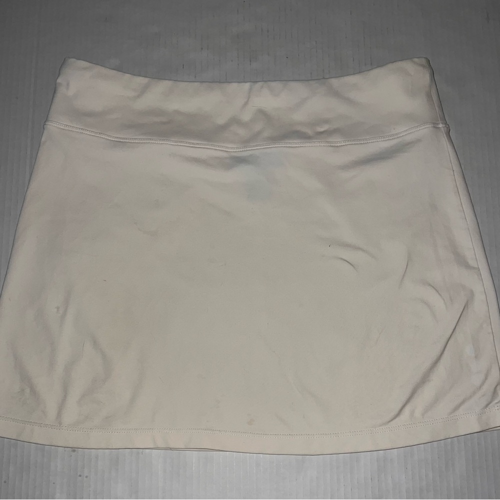 JoFit  Skirt Womens Small Ivory  Stretch Athletic Golf Pickleball No pockets